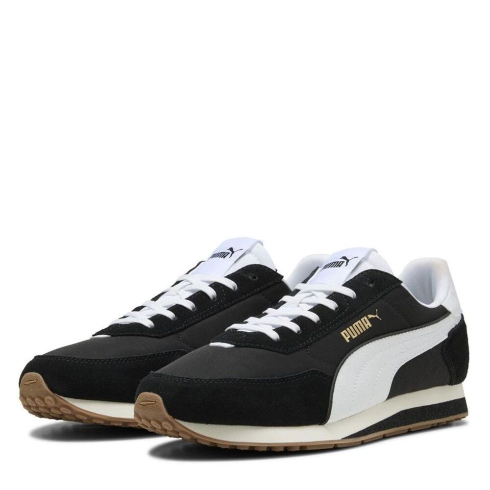 Puma Mens ST Miler Sneakers / Black/White